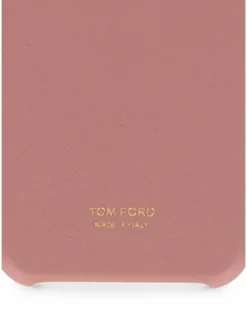 iPhone-Hülle mit Logo-Print - Rosa