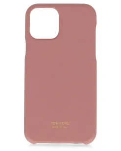 iPhone-Hülle mit Logo-Print - Rosa