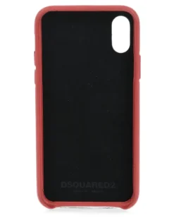 iPhone X-Hülle mit Logo-Print - Rot