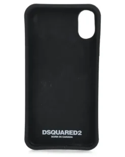 iPhone X-Hülle mit Logo-Print - Schwarz
