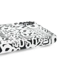 iPhone X-Hülle mit Logo-Print - Schwarz