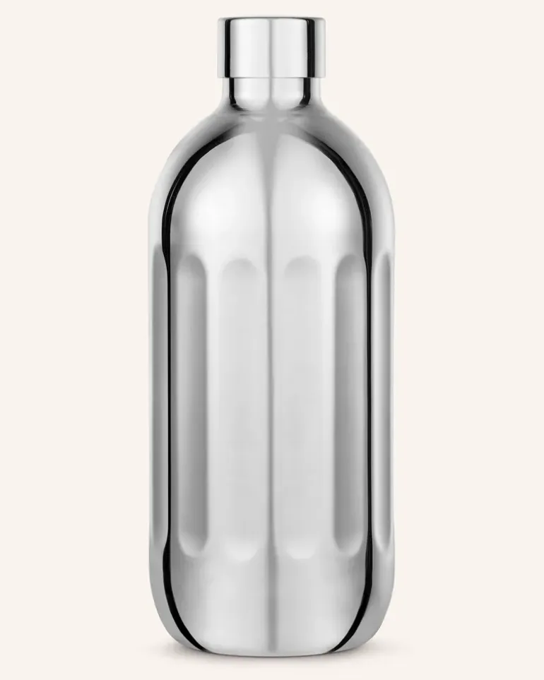 Isolierflasche Für Wassersprudler silber