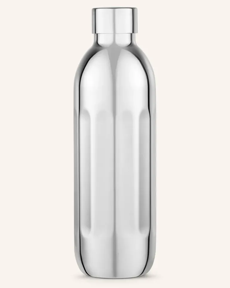 Isolierflasche Für Wassersprudler silber
