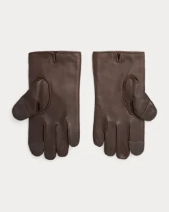 Isolierte Touchscreen-Handschuhe Brown