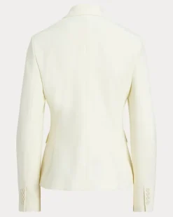 Jacke Wendi aus Grain-de-Poudre Cream