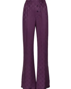 Jacquard-Boxerhose mit Handschellen - Violett