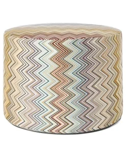 Jarris Jacquard-Hocker mit Zickzackmuster - Nude