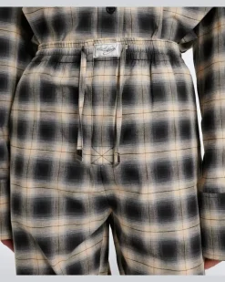 Jogginghose aus Baumwolle Beige