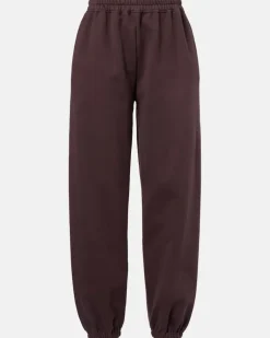 Jogginghose aus Baumwolle Braun