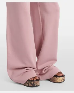 Jogginghose aus Baumwoll-Jersey Rosa