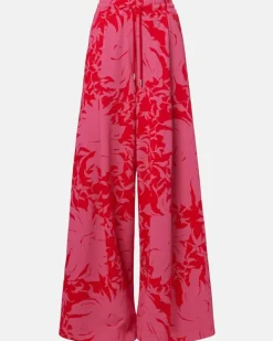 Jogginghose aus Baumwoll-Jersey Rot