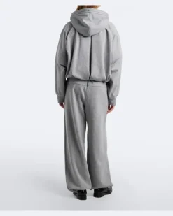 Jogginghose aus einem Baumwollgemisch Grau