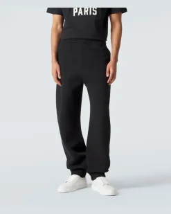 Jogginghose aus einem Baumwollgemisch Schwarz