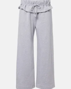 Jogginghose aus einem Baumwollgemisch Grau