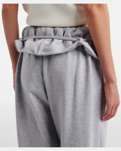 Jogginghose aus einem Baumwollgemisch Grau