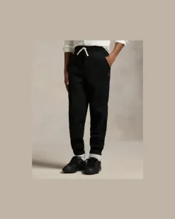 Jogginghose aus Fleece Black