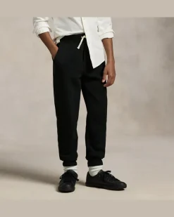 Jogginghose aus Fleece Black