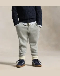 Jogginghose aus Fleece Grey
