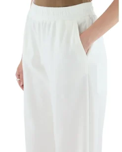 Jogginghose aus Kaschmir White