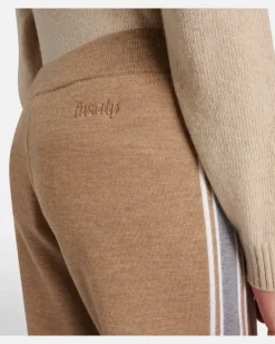 Jogginghose Benada aus einem Wollgemisch Beige