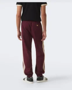 Jogginghose VGold Burgunderrot