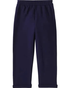 Jogginghose Web Stripe aus Baumwoll-Jersey Blau