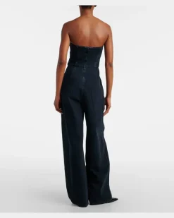 Jumpsuit Agyness aus Denim Blau
