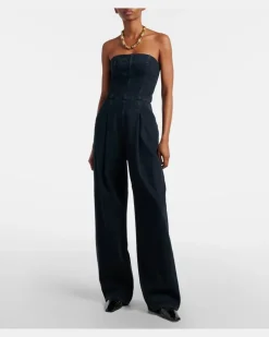 Jumpsuit Agyness aus Denim Blau
