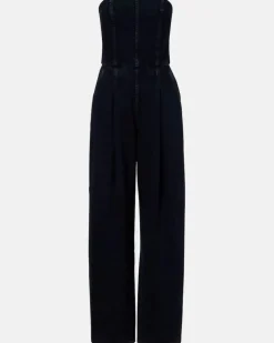 Jumpsuit Agyness aus Denim Blau