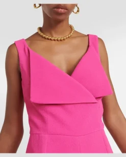 Jumpsuit Antica aus Crêpe Rosa