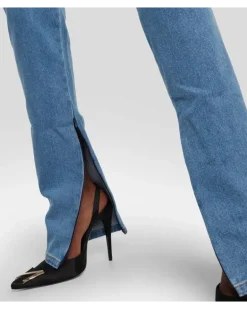 Jumpsuit aus Denim Blau