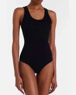 Jumpsuit aus Jersey Schwarz