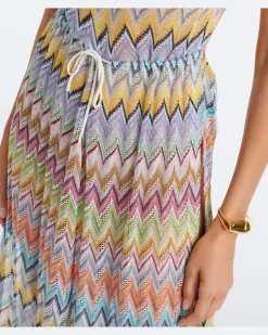 Jumpsuit aus Lamé Multicolor