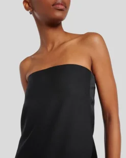 Jumpsuit aus Wolle Schwarz