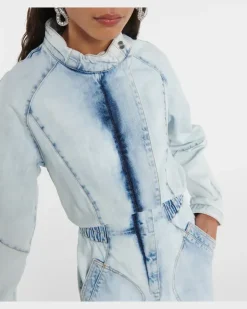 Jumpsuit Kimea aus Denim Blau
