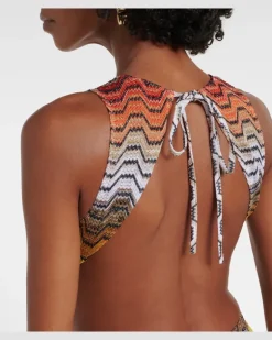 Jumpsuit Wave aus Häkelstrick Multicolor
