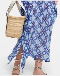 Kaftan Andrea Blau