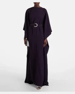 Kaftan Fitzgerald aus Cady Violett