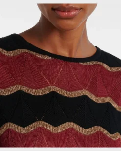Kaftan Hang Ten aus einem Baumwollgemisch Multicolor