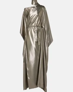 Kaftan Taylor Seventies aus Lamé Gold