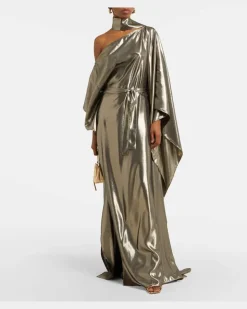 Kaftan Taylor Seventies aus Lamé Gold