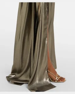Kaftan Taylor Seventies aus Lamé Gold