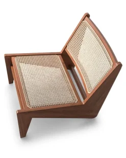 Kangaroo Sessel aus Holz - Braun