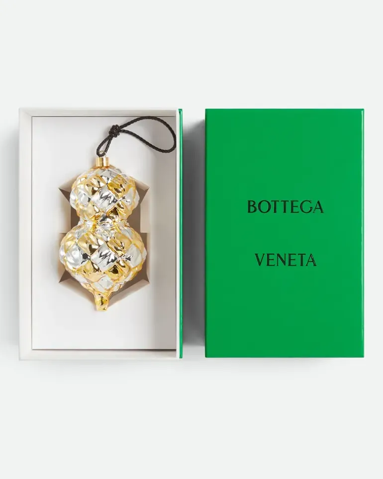 Kariertes Ornament-Gold - Unisex