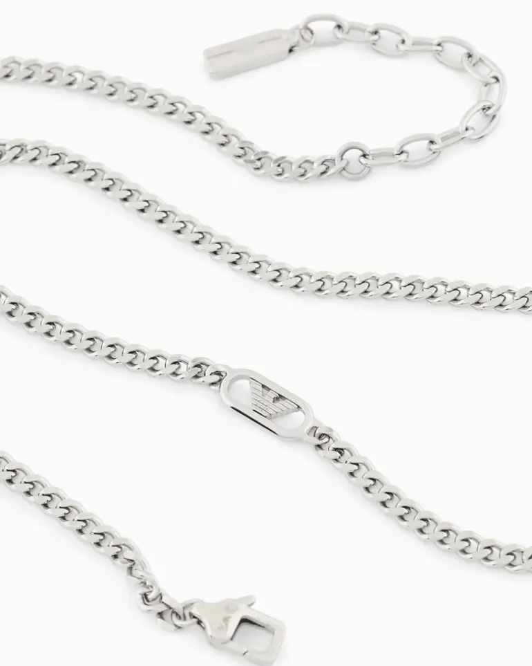 Kette mit Anhänger aus Edelstahl Mehrfarbig