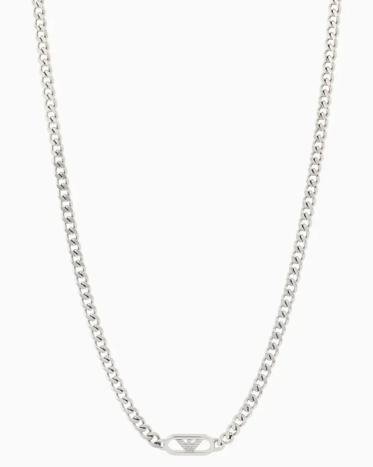 Kette mit Anhänger aus Edelstahl Mehrfarbig
