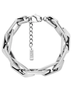 Kettenarmband aus Edelstahl - Armbänder - Unisex - Silber