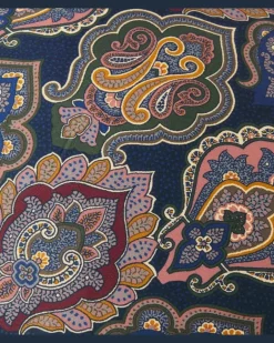 Kissen aus Baumwolle Blau