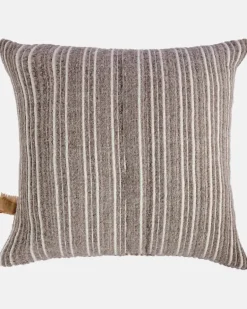 Kissen Gurghi aus Wolle und Baumwolle Beige