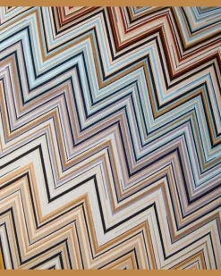 Kissen Jarris Zigzag aus Baumwolle Multicolor